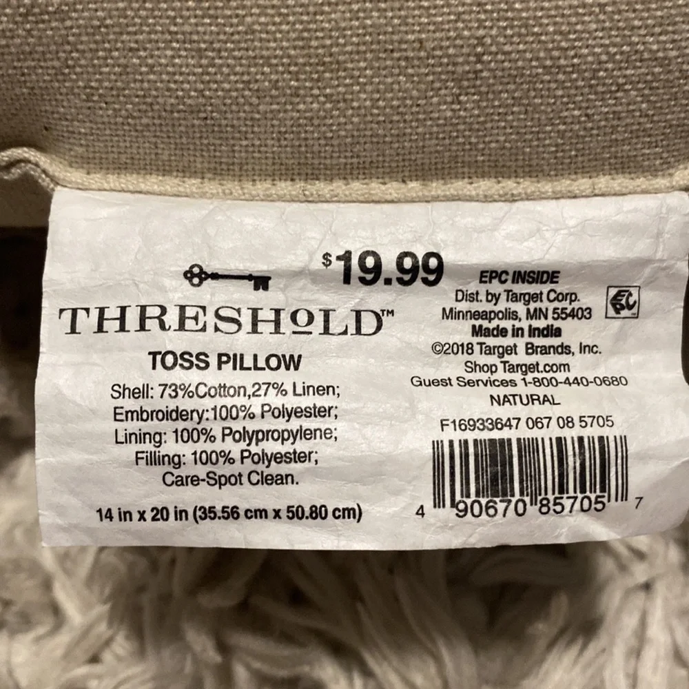 Target throw pillow